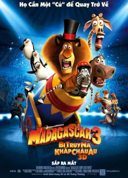 Madagascar 3: Thần Tượng Châu Âu