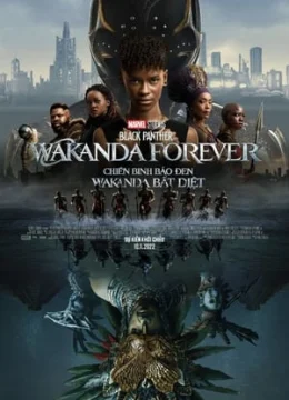 Xem Phim Chiến Binh Báo Đen: Wakanda Bất Diệt Vietsub HD Online